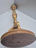 Kaarsenstandaard met oor - Hout - kandelaar met hoge zuil