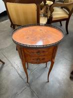 Salontafel - rosewood - Ingelegd bijzettafeltje