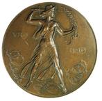 Nederland. Wilhelmina. Historical Medal 1945 - Liberation of