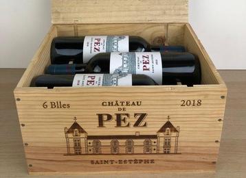 2018 Château de Pez - Bordeaux, Saint-Estèphe - 6 Flessen, Nieuw