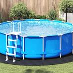 vidaXL Vijvergrondzeil Zwart Ø 396 cm Polyester geotextiel, Tuin en Terras, Zwembaden, Verzenden, Nieuw