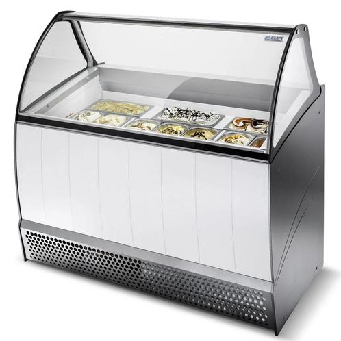 Schepijsvitrine | BERMUDA | 300L | 10x 5L | -14°C/-20°C |ISA, Zakelijke goederen, Horeca | Keukenapparatuur, Nieuw in verpakking