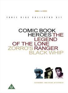 Comic Book Heroes: Legend of the Lone Ranger/Zorros Black, Cd's en Dvd's, Dvd's | Overige Dvd's, Zo goed als nieuw, Verzenden
