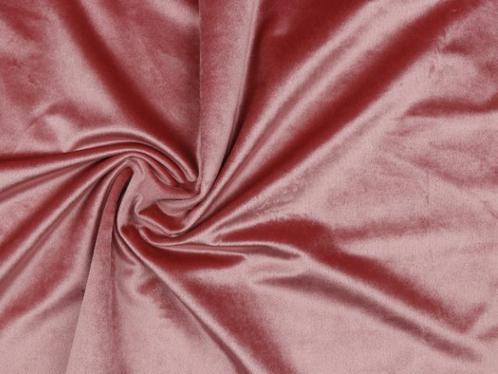 10 meter fluweel stof - Lichtroze - 150cm breed, Hobby en Vrije tijd, Stoffen en Lappen, 120 cm of meer, 200 cm of meer, Roze