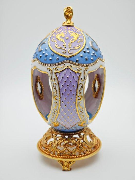 Fabergé ei - Huis Fabergé Carrouselpaard-ei - Porselein, Antiquités & Art, Curiosités & Brocante
