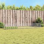 vidaXL Konijnenkooi Zilver 650 x 55 x 55 cm Gegevens staal, Dieren en Toebehoren, Verzenden, Nieuw