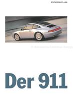 1995 PORSCHE 911 CARRERA TARGA & TURBO BROCHURE DUITS, Boeken, Ophalen of Verzenden, Nieuw