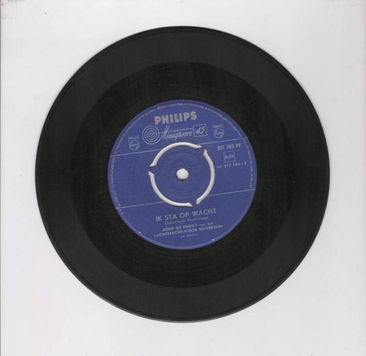 Joop de Knegt, Luchtmachtkoor Hilversum – Ik Sta Op Wacht /, Cd's en Dvd's, Vinyl Singles, Ophalen of Verzenden