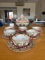 Capodimonte - Theeservies (14) - Keramiek, Antiek en Kunst