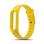 TPU armband voor Xiaomi Mi Band 2 Geel (Armbanden), Nieuw, Verzenden