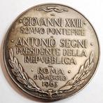 Vaticaan. Giovanni XXIII. Silver medal ANNO V (11/05/1963)., Timbres & Monnaies, Monnaies & Billets de banque | Accessoires