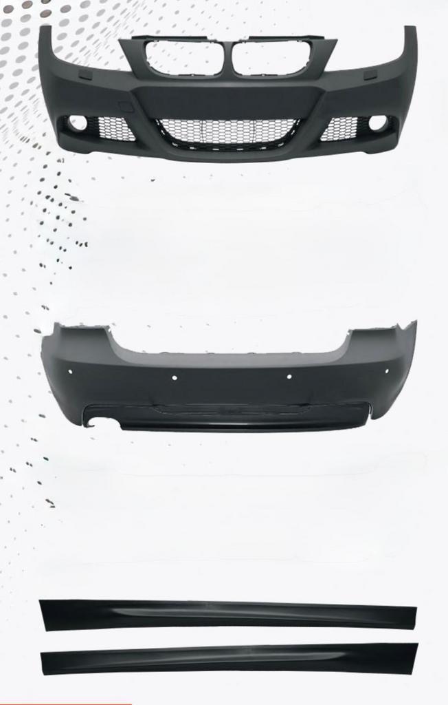 BMW E90 05-08 M-Tech bodykit – bumpers + sideskirts, Auto-onderdelen, Carrosserie, Voor, Achter, Links, Rechts, Bumper, Nieuw