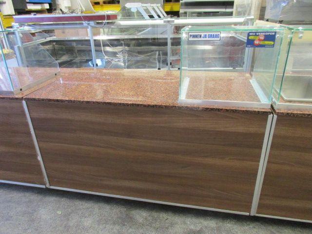 Werktafel met graniet, Balie B150 x D80 x H86,5cm, Zakelijke goederen, Kantoor en Winkelinrichting | Winkel en Inventaris