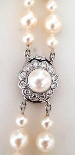 Halsketting - 18 karaat Witgoud - 0.70ct. tw. Diamant, Handtassen en Accessoires, Kettingen, Nieuw