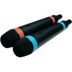 Sony PlayStation 3 Wireless Singstar Microfoons-Zwart, Ophalen of Verzenden, Nieuw