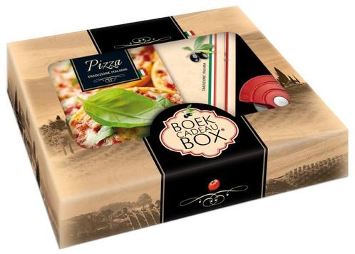 Pizza boekcadeaubox 9789461442451 Michiel Postma, Boeken, Stripverhalen, Zo goed als nieuw, Verzenden