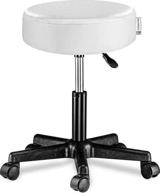 2dekans | Casaria Verstelbare Draaikruk - 46/60cm Zithoogte, Huis en Inrichting, Schoonmaakartikelen, Ophalen of Verzenden