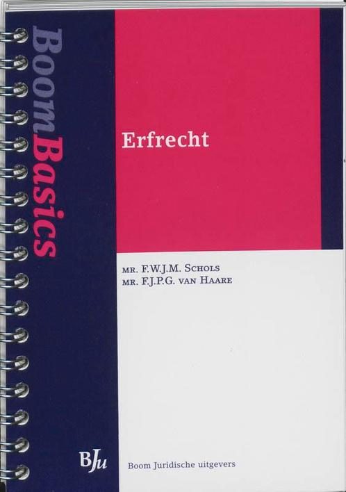 Boom Basics Erfrecht 9789054546900, Livres, Science, Envoi