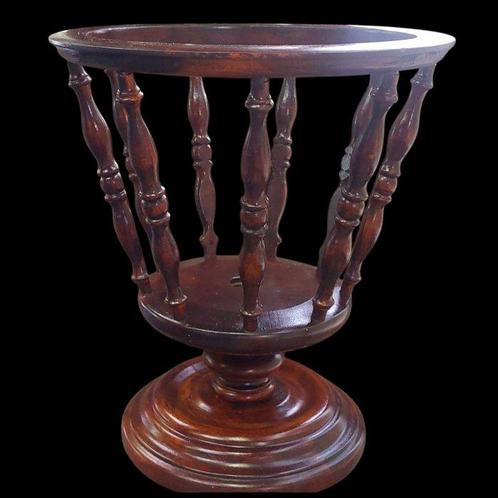 Jardinière (2) - Eik - Vintage plantenbak 60, Antiek en Kunst, Curiosa en Brocante