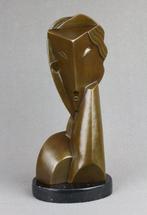 Henri Laurens, after - sculptuur, Head of a Young Girl - 38