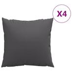 Tuinkussens 40x40 antraciet - Set van 4 | Retour Deal, Verzenden, Nieuw