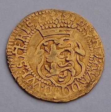 Pays-Bas, Frise-Occidentale Gouden Dukaat 1591 beschikbaar voor biedingen