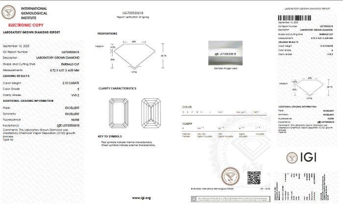 Zonder minimumprijs - Ring - 18 karaat Geel goud - 2.35ct., Handtassen en Accessoires, Ringen