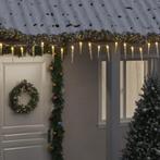 vidaXL Kerst IJspegellamp 100 LEDs Warm Wit 10 m Acryl PVC, Diversen, Kerst, Verzenden, Nieuw