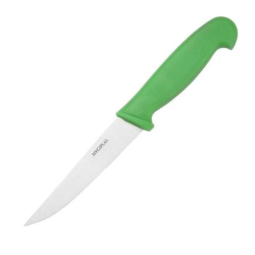 Groente mes gekarteld RVS groen | 10(l)cm Hygiplas  Hygiplas, Zakelijke goederen, Horeca | Keukenapparatuur, Nieuw in verpakking