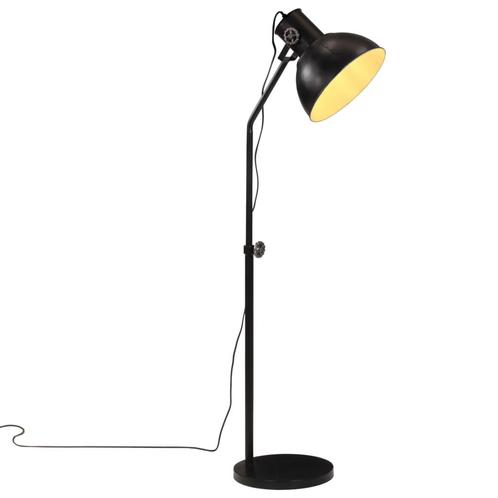 vidaXL Vloerlamp 25 W E27 30x30x90-150 cm zwart, Maison & Meubles, Lampes | Autre, Envoi