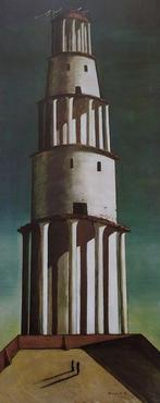 Giorgio de Chirico (1888-1978) (after) - La Grande Torre,, Antiek en Kunst