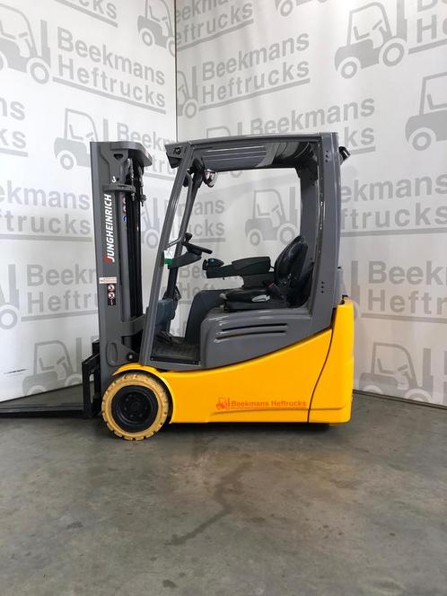 Jungheinrich EFG218K  elektrische heftrucks - 1800kg 4400mm, Zakelijke goederen, Machines en Bouw | Heftrucks en Intern transport