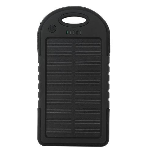 Externe 5000mAh Solar Charger Powerbank Zonnepaneel Noodaccu, Telecommunicatie, Powerbanks, Nieuw, Verzenden
