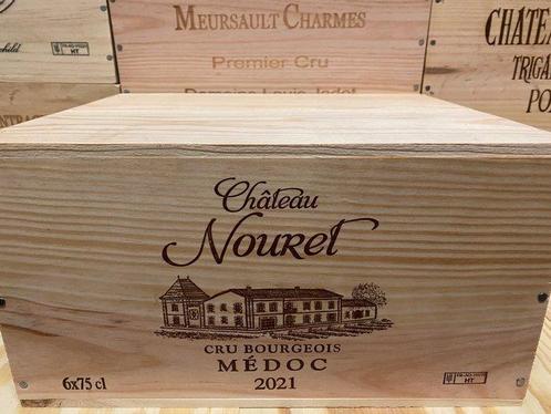 2021 Chateau Nouret - Médoc Cru Bourgeois - 6 Bouteilles, Verzamelen, Wijnen