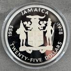 Jamaïque. 25 Dollars 1978 25th Anniversary of the