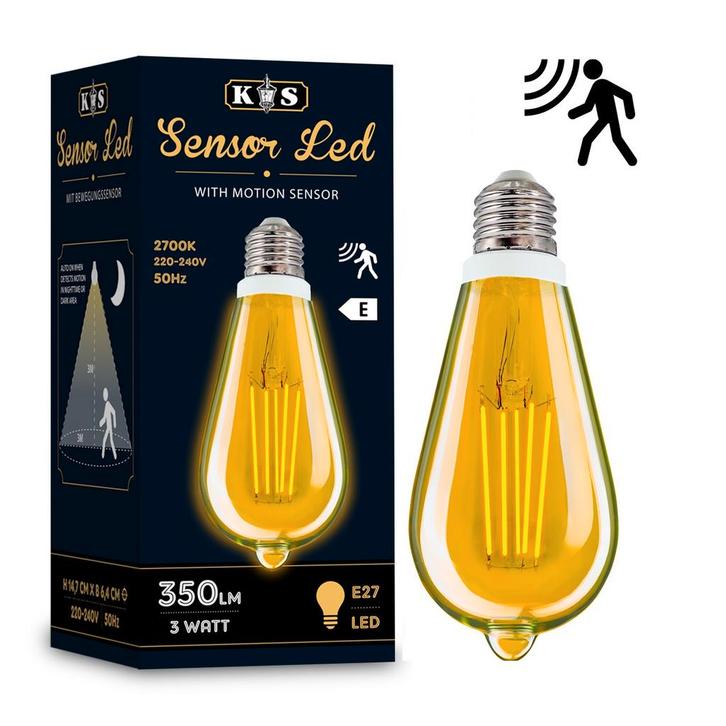 Buitenverlichting met bewegingssensor Sensor LED 3W Beweging, Tuin en Terras, Buitenverlichting, Verzenden
