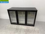 Barkoeling 3 Glazen Klapdeuren 133,5 cm 230V Horeca, Ophalen of Verzenden