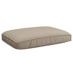 vidaXL Palletkussen voor zitting Taupe 120 x 80 x 12 cm, Verzenden, Nieuw