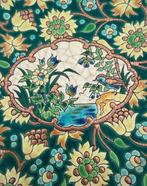 Longwy - Schotel - Aardewerk - Ronde schotel van émaux de