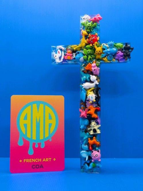AMA (1985) - Pokémon Sanctuary - Pokémon, Antiek en Kunst, Kunst | Schilderijen | Modern