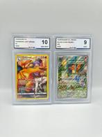 Pokémon - 2 Graded card - CHARIZARD FULL ART & CHARMANDER