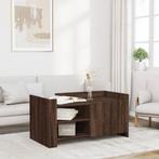vidaXL Salontafel 100x50x50 cm bewerkt hout bruin, Huis en Inrichting, Tafels | Salontafels, Verzenden, Nieuw