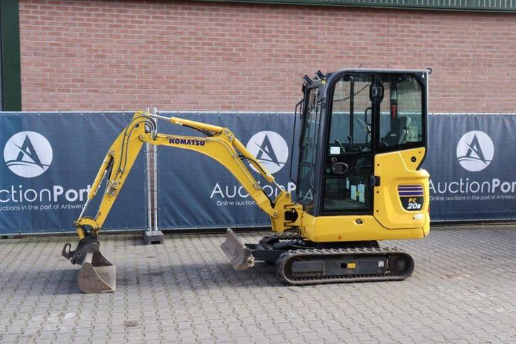 Veiling: Minigraver Komatsu PC20R Diesel 2022, Articles professionnels, Machines & Construction | Grues & Excavatrices, Enlèvement