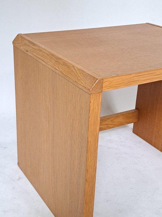 Bijzettafel - Hout, eiken fineer, Antiquités & Art, Art | Objets design