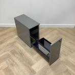 Tweedehands smalle ladeblok vv 2 lades met sleutel, (hxbxd), Gebruikt, Metaal