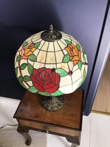Tiffany - Lamp - glas-in-lood