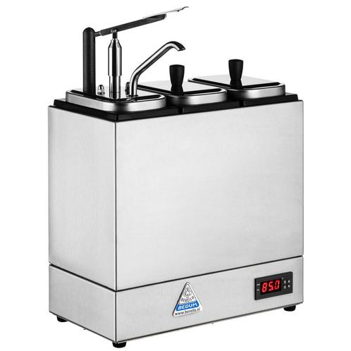 Sausverwarmer + Dispenser | RVS | 1 NEOdis Dispenser + 2, Zakelijke goederen, Horeca | Keukenapparatuur, Nieuw in verpakking, Verzenden