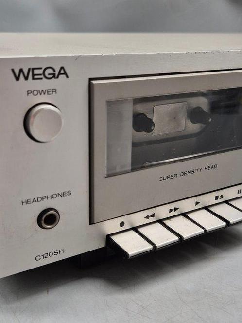 Wega - C120SH – Made in West Germany Audiocassette deck, Audio, Tv en Foto, Radio's