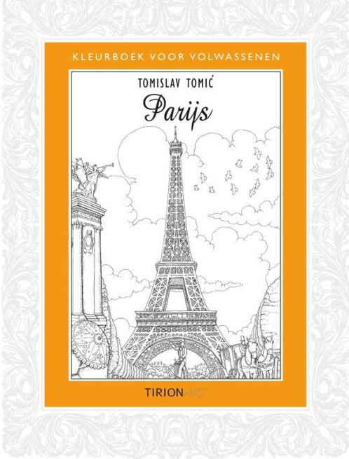 Kleurboek voor volwassenen Parijs 9789043917308, Boeken, Strips | Comics, Zo goed als nieuw, Verzenden