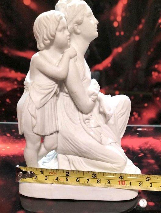 Bing & Grondahl - Thorvaldsen - Figuur - Mutter mit Mädchen, Antiek en Kunst, Antiek | Glaswerk en Kristal